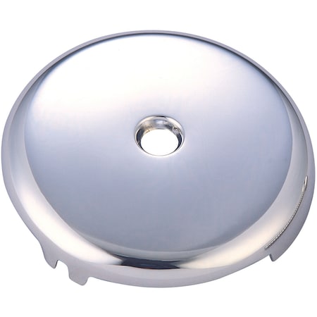 Pioneer Industries Bath Waste And Overflow-1-Hole Face Plate W/Screw, Polished Chrome X-6400033